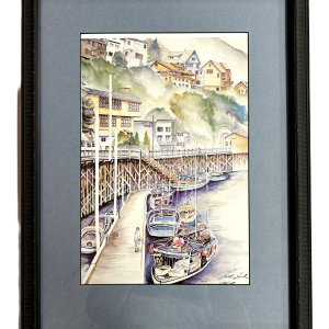 Dorothy Hook watercolor (City Float)