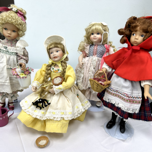 Nursery Rhyme and Fable Vintage Doll Collection