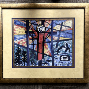 Holy Name Stained Glass print