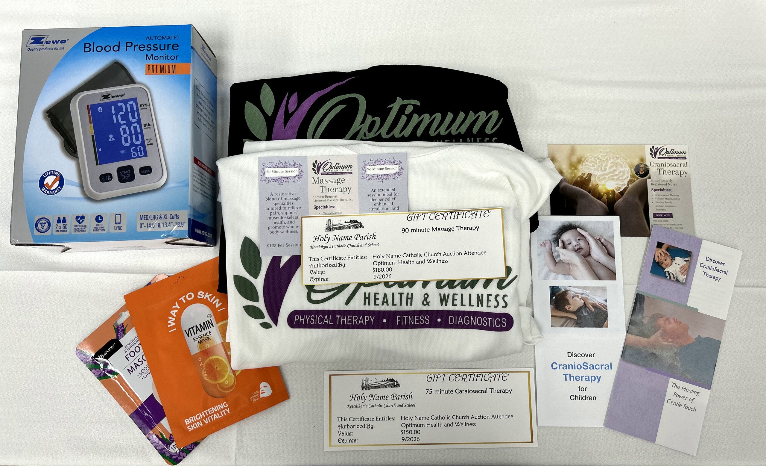 Optimum Health and Wellness Package